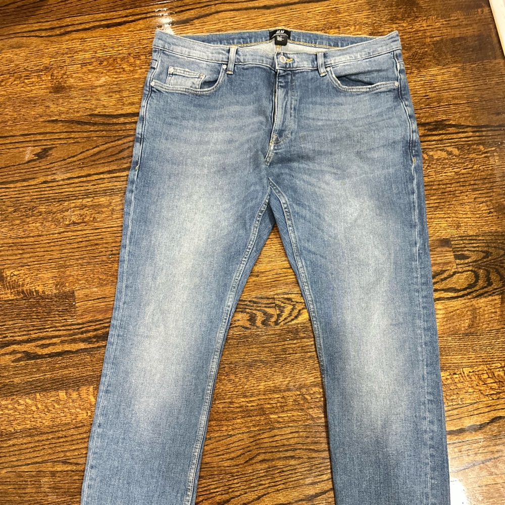 H&M Denim Blue Jeans size 34-36 waist